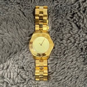 Marc by Marc Jacobs gold watch